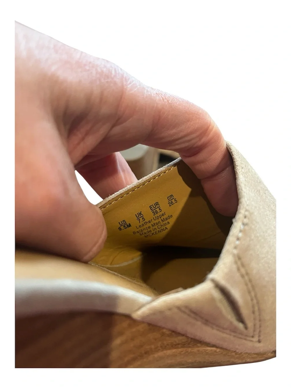 Franco Sarto Beige Suede Open-Toe Wedge Slides